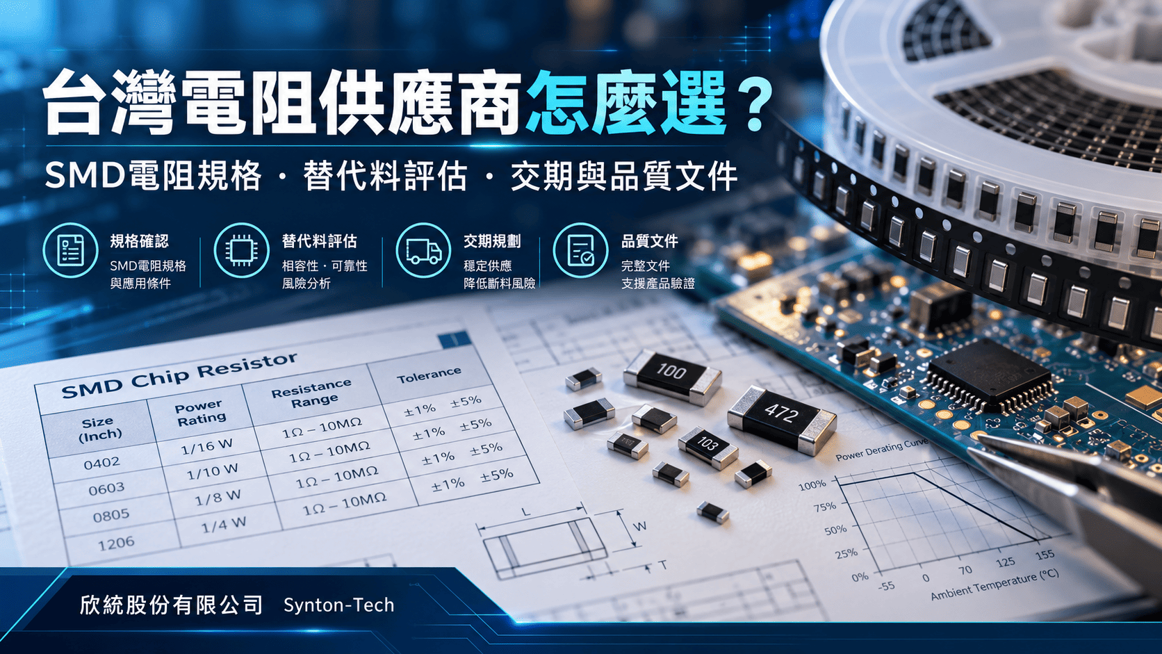 欣統股份有限公司|台灣電阻供應商